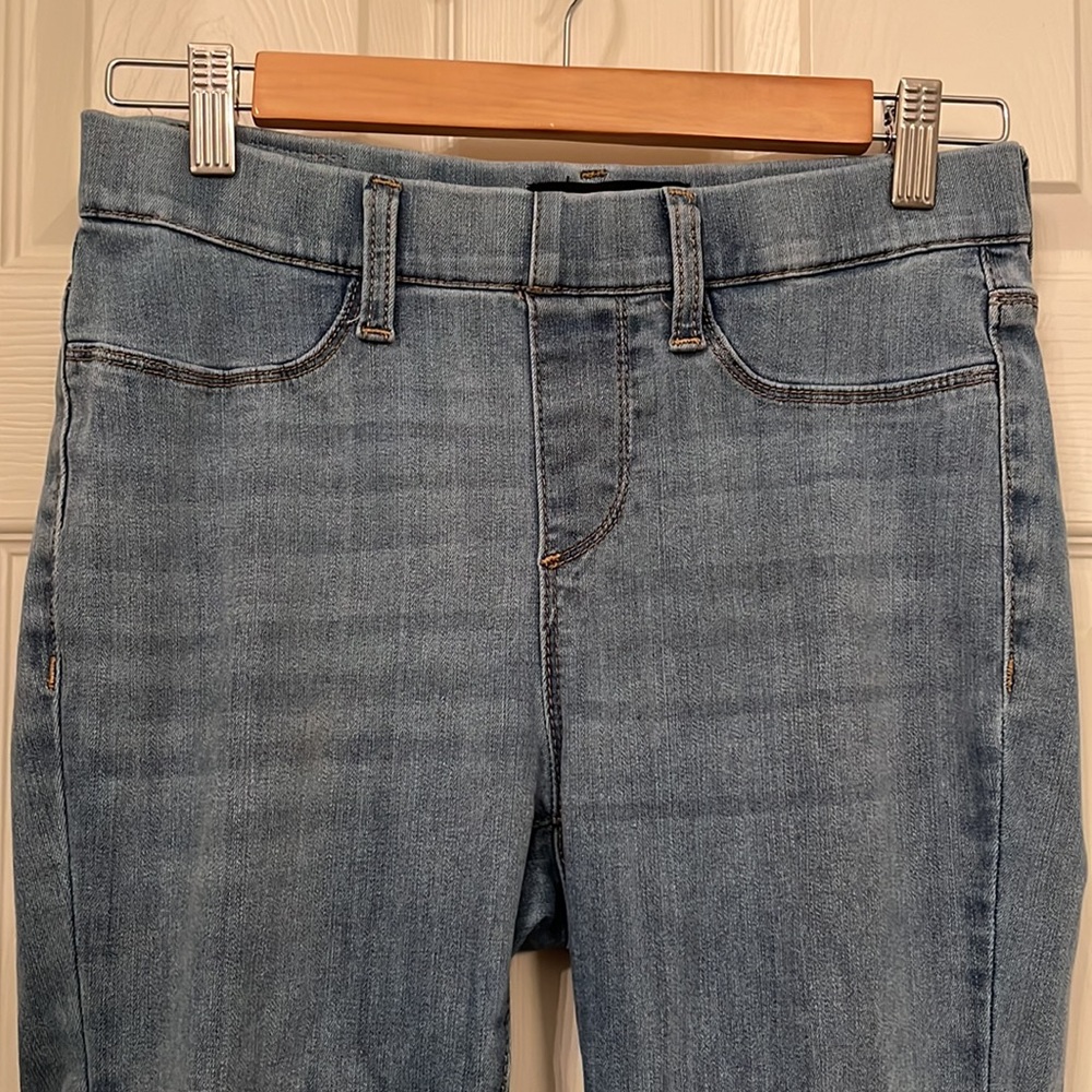 Judy Blue Women’s Kathy Mid Rise Light Wash Pull On Skinny‎ Fit Jeggings Sz 7/28 - Picture 5 of 11